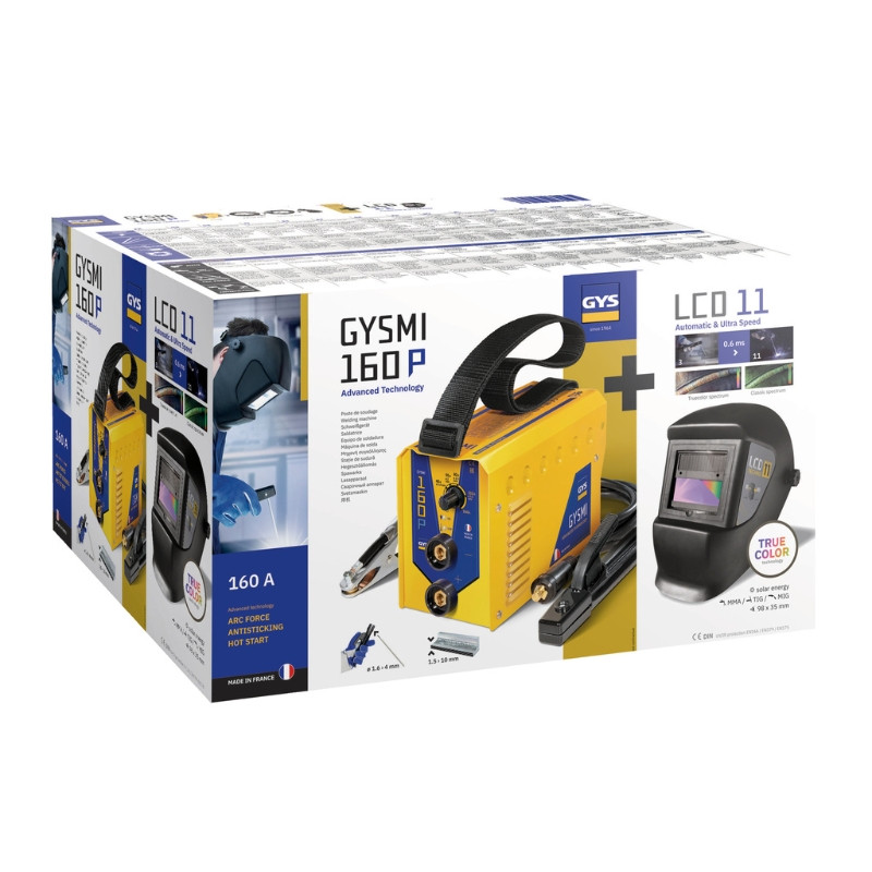 Gys Poste Mma Inverter Gysmi P Masque Lcd Techno