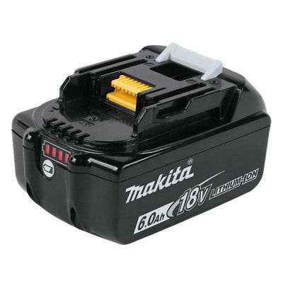 MAKITA Pack 2 batteries 18V 6Ah + chargeur DC18RD + MakPac -198077-8