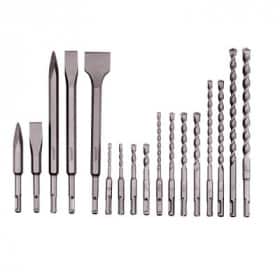 Coffret 12 forets + 5 burins sds-plus 628414000 metabo