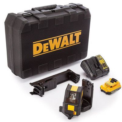 Niveau Laser Croix spécial plaquiste XR 12V 2AH LI-ION faisceau vert -  DEWALT DCE088D1G-QW