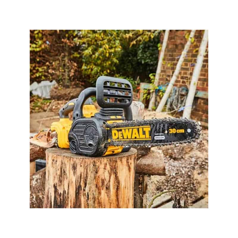 DEWALT Tronçonneuse Élagueuse Brushless XR 18V DCM565N + Batterie 4Ah DCB182 - Kit Complet