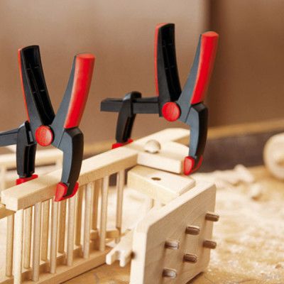 Bessey XV5-100 VarioClippix - Morsetto a molla in plastica con braccio