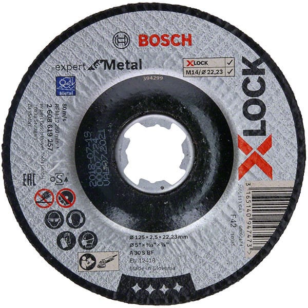 BOSCH Disque à tronçonner déporté X-LOCK - Expert for Metal