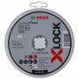BOSCH 10 Disques à tronçonner plats X-LOCK 125mm - Standard for Inox