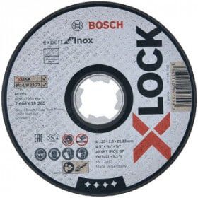 Bosch Professional 1x Disques à tronçonner diamantés Expert HardCeramic X-LOCK pour Carrelages durs, Pierre dure, Ø 85 mm, Accessoires Petite meuleuse angulaire 