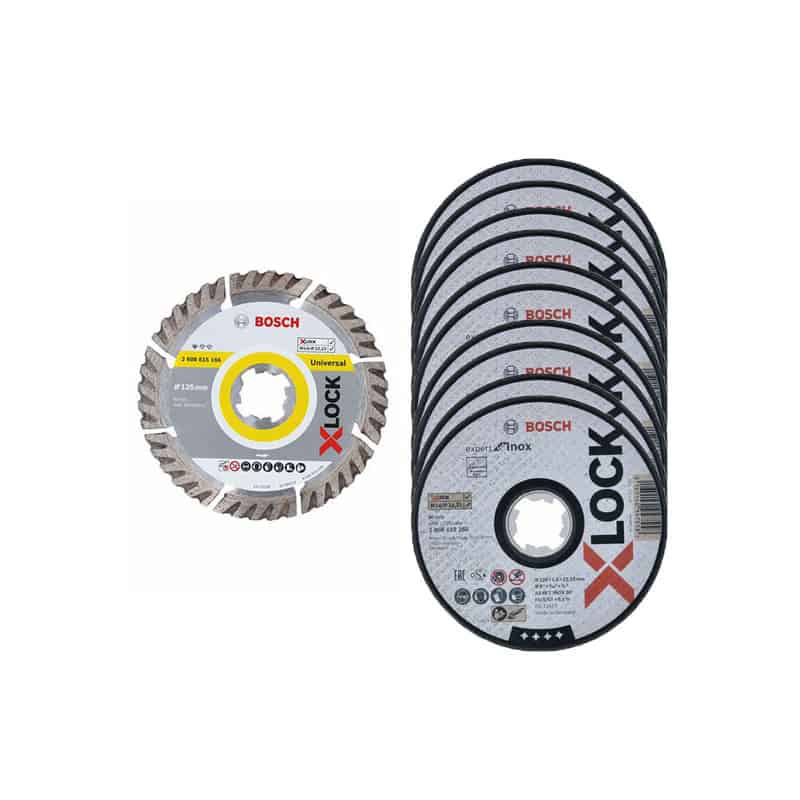 Bosch Disque diamanté X-LOCK de 4-1/2 po à segments de coupe