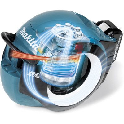 Makita Aspirateur À Main DCL180ZB Bleu