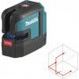 Laser lignes et 4 points croix rouge 12v cxt 25 m solo sk106dz makita