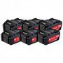 METABO Pack 6 batteries Li-Power 18V 5.2Ah- 625152000