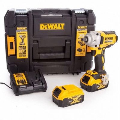 Boulonneuse à chocs 1/2" 18V en TSTAK Dewalt DCF892P2T