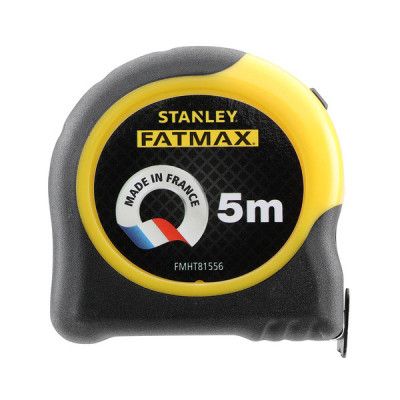 Ruban de mesure double marquage magnétique 8m X 25mm MAX - STANLEY