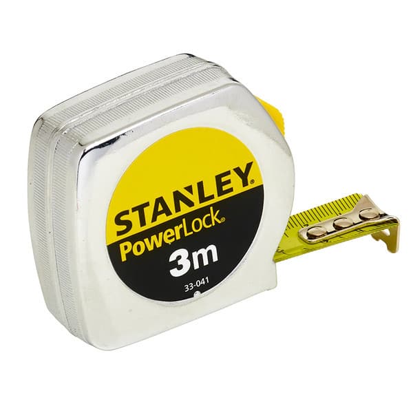 STANLEY mesure 3m x 12,7mm powerlock classic metal - 0-33-218