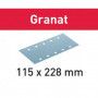 FESTOOL Abrasifs StickFix STF 115x228 - Granat