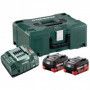 METABO Pack énergie 18V 2 x 5,5Ah LiHD + chargeur - 685077000