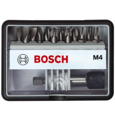 Bosch Professional 43 pièces Coffrets d'embouts de vissage Extra Hard (PH,  PZ, SL, T, TH-Bit, Accessoires Perforateurs et Visseuses)