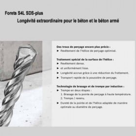 Forets béton sds-plus-5 (s4l)