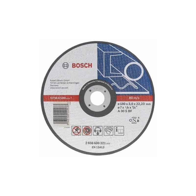 Bosch Bleu Accessoires 2608603522 Disque à tronçonner droit idéal