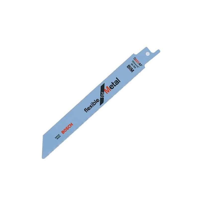 Lot De 10 Lames De Scie Sabre Flexibles S922BF BIM 150 Mm – Coupe Rapide Métal & Tôles Épaisses