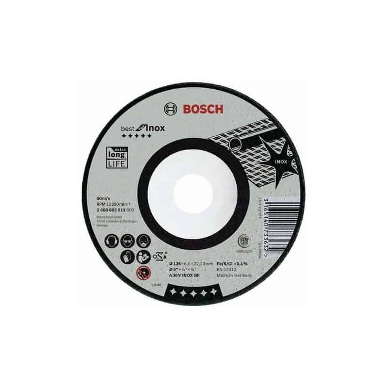 Bosch Professional Disque À Tronçonner À Moyeu Déporté Standard For Metal (Pour Métal, 230 X 3