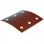 Feuilles rectangulaires abrasives 114x102 mm