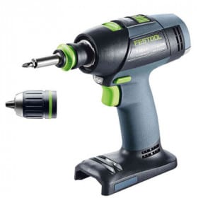 Perceuse visseuse 18v t18+3 li-basic 576448 577051 festool