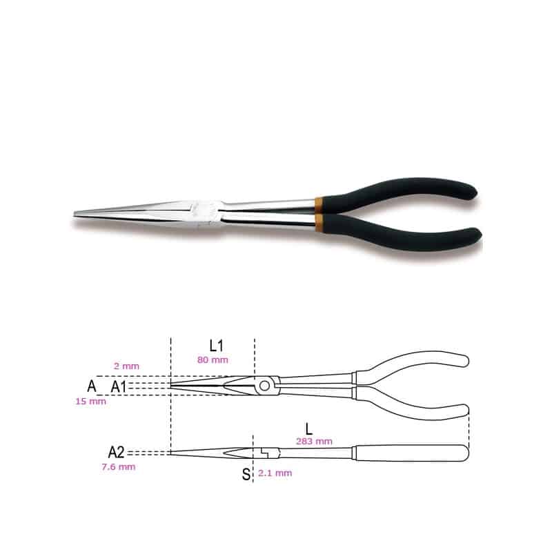 BETA 017420006 - 1742N/C4 Pince à Inserts Filetés 1742N Avec Assortiment De 400 Inserts Filetés