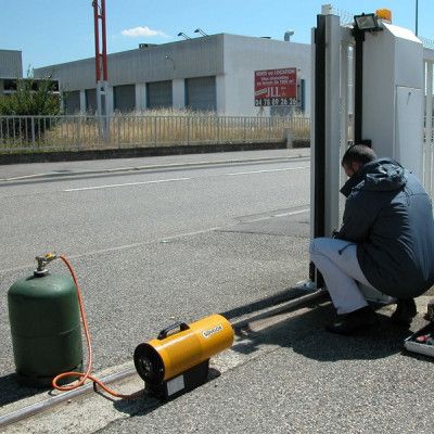 Chauffage gaz Mobile BLP17 M Allumage Manuel Piezo BLP17 Sovelor-Dantherm
