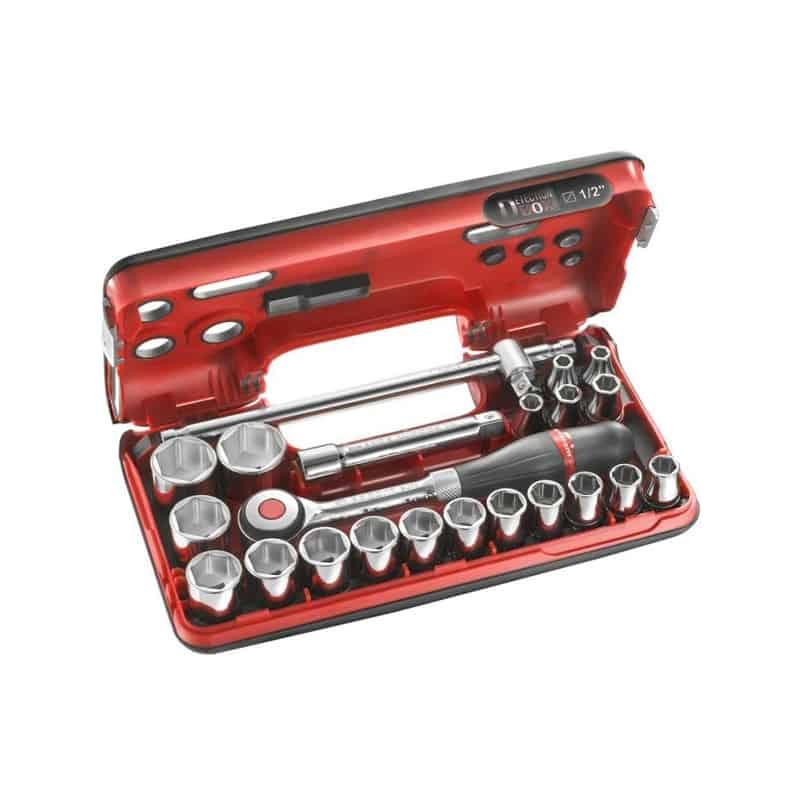 KS Tools - Module de douilles et clé à chocs pneumatique 1/2'', 20 pièces