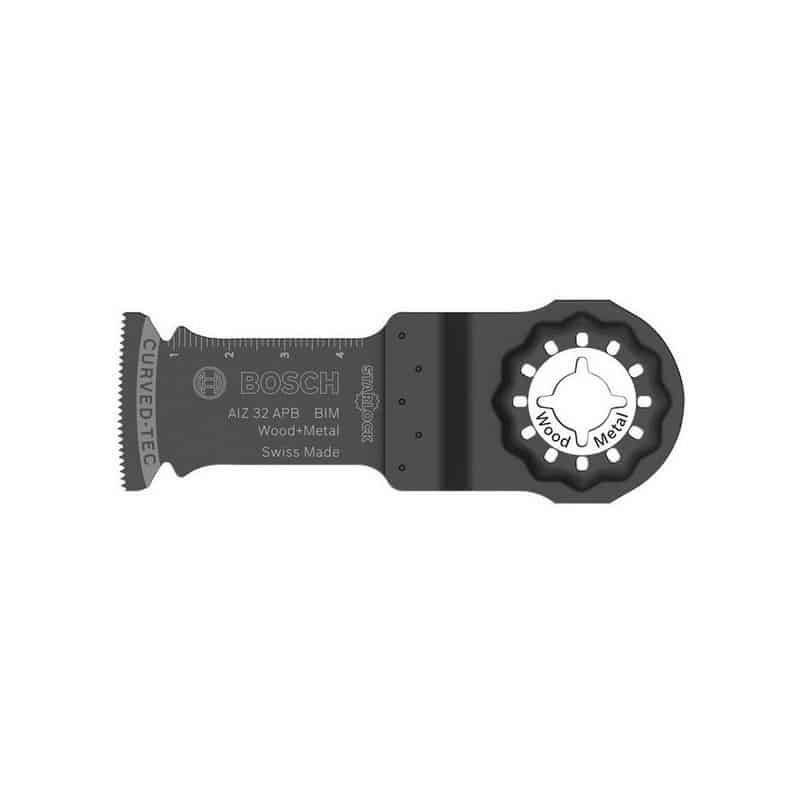 Lame Plongeante Bosch Starlock AIZ 32 APB - Pour Bois, Métal Et Plastique, 50x32mm