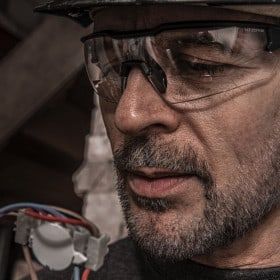 Lunettes de sécurité claires avec correction