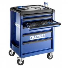 Servante 6 tiroirs + 123 outils e220310 expert by facom