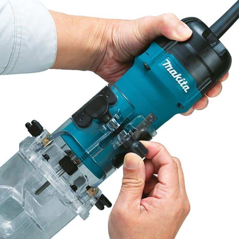 MAKITA | Affleureuse 530W Ø 6 Mm | 3712J | Guedo Outillage