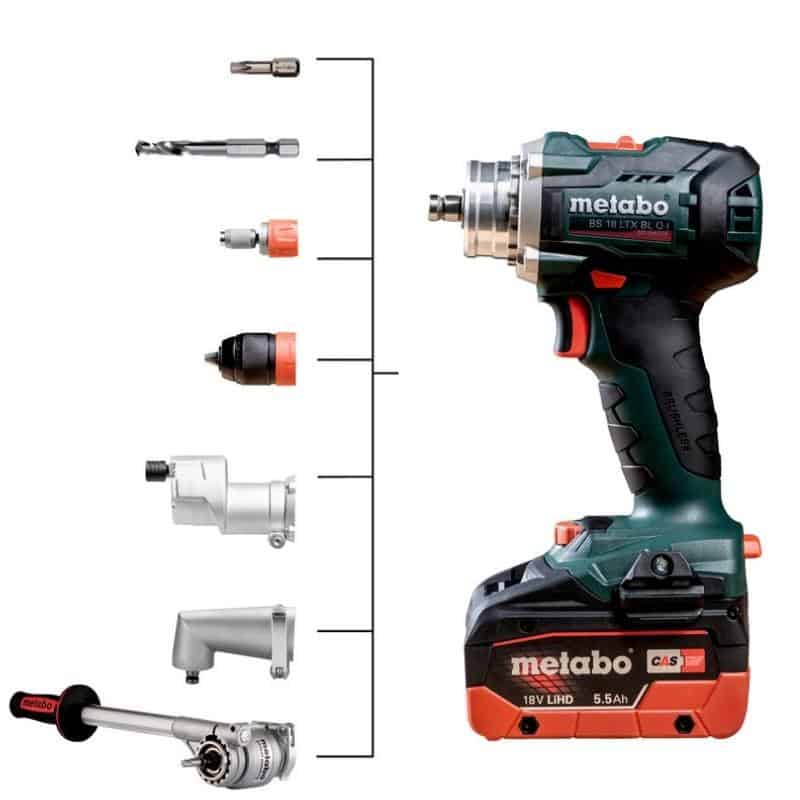 Metabo Perceuse Visseuse V Solo Bs Ltx Bl Q I