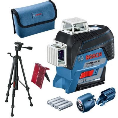 Pack Laser GLL 3-80 Bosch + Coffret + Trepied👷‍♂️