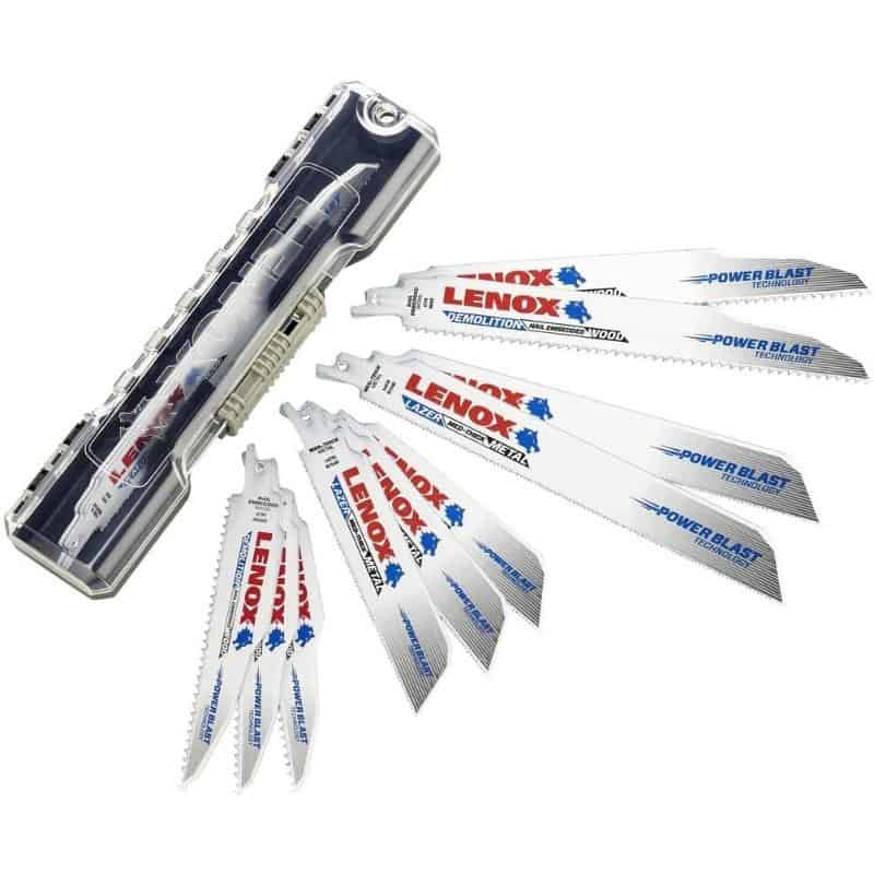 Achat 5 Lames De Scie Sabre Spéciale Démolition Lg 300mm  Pour Acier Et Bois Asslamscidem