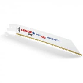 Lame scie sabre coupe métaux non ferreux lenox