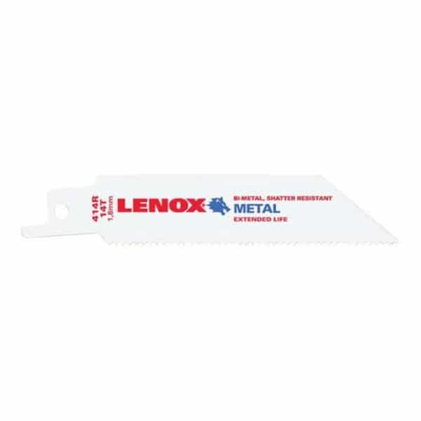LENOX 5 Lame scie sabre bi-métal - Coupe métal épais