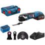 Decoupeur ponceur 18v 1x5ah + 4 acc. gop18v-28 bosch