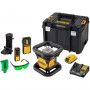 Laser rotatif vert double pente 18v xr 1x2ah dce079d1g-qw dewalt