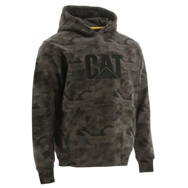 CATERPILLAR Sweatshirt à capuche noir Trademark - W10646