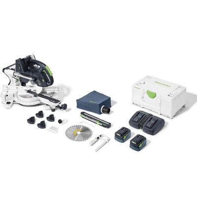 //FESTOOL Scie à onglet radiale sans fil KSC 60 EB 5,2 I-Plus - 577174