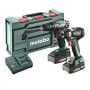 Pack 18v perceuse visseuse bs18 + visseuse à choc ssd18lt 200 bl 685193000 metabo