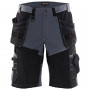 Short x1500 coton gris/noir 1502 blaklader