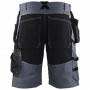 Short x1500 coton gris/noir 1502 blaklader