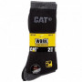 Paires de chaussettes hiver noir/gris c723 thermo caterpillar