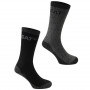 Paires de chaussettes hiver noir/gris c723 thermo caterpillar