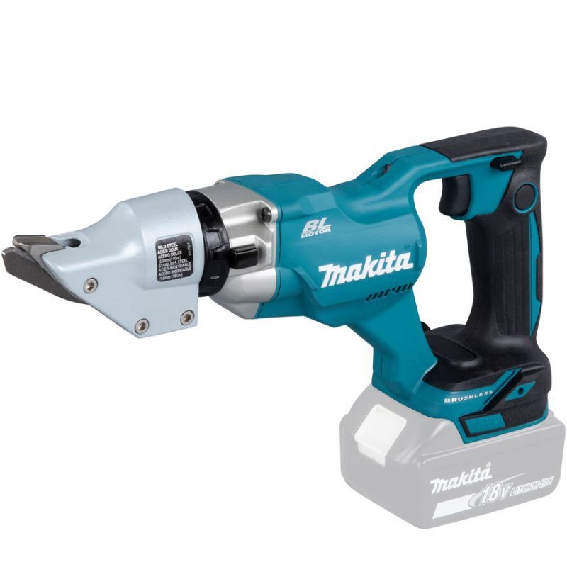 Cisaille électrique Makita DJS 200 T1 Cisaille à tôle sans fil 18 V 2,0 mm  Brushless + 1x batterie 5,0 Ah - sans chargeur