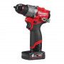 Perceuse visseuse 12v m12 fdd-0 solo 4933479872 milwaukee