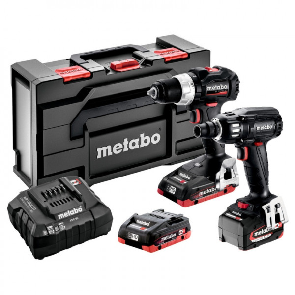 METABO Pack Perceuse BS18LT BL SE+ Boulonneuse SSW18LTX400 - 685220960