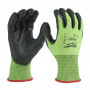 Paire gants hv anti-coupe level e